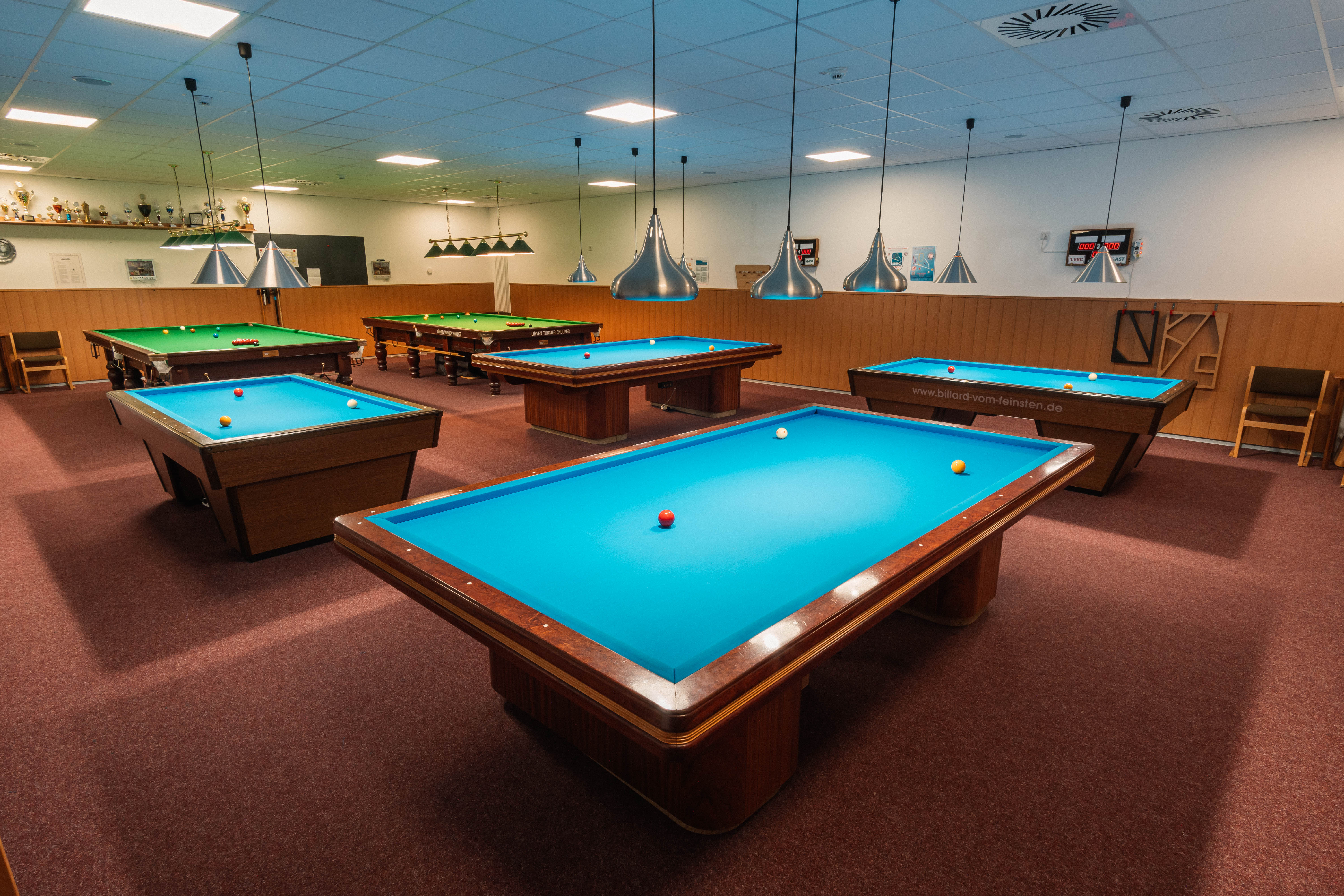 1. Erfurter Billard-Club e.V. - Billiardtisch